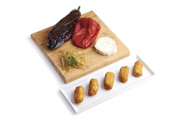 Restaurant El Pont 9 de Camprodon - Croquetes d'escalivada amb formatge de cabra