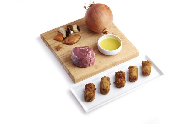 Restaurant El Pont 9 de Camprodon - Croquetes de galta de vedella amb ratafia