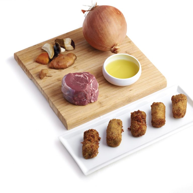 Restaurant El Pont 9 de Camprodon - Croquetes de galta de vedella amb ratafia