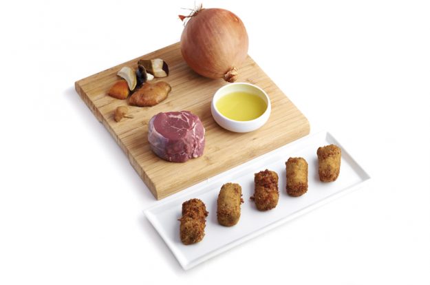 Restaurant El Pont 9 de Camprodon - Croquetes de rostit i bolets
